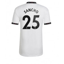 Manchester United Jadon Sancho #25 Bortedrakt 2022-23 Kortermet